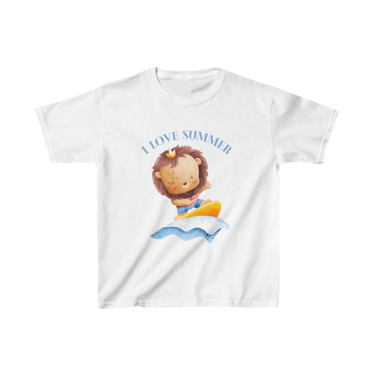 I love summer - Kinder-Baumwoll-T-Shirt