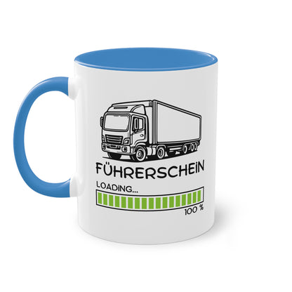 LKW Führerschein loading - Zwei-Ton-Tasse