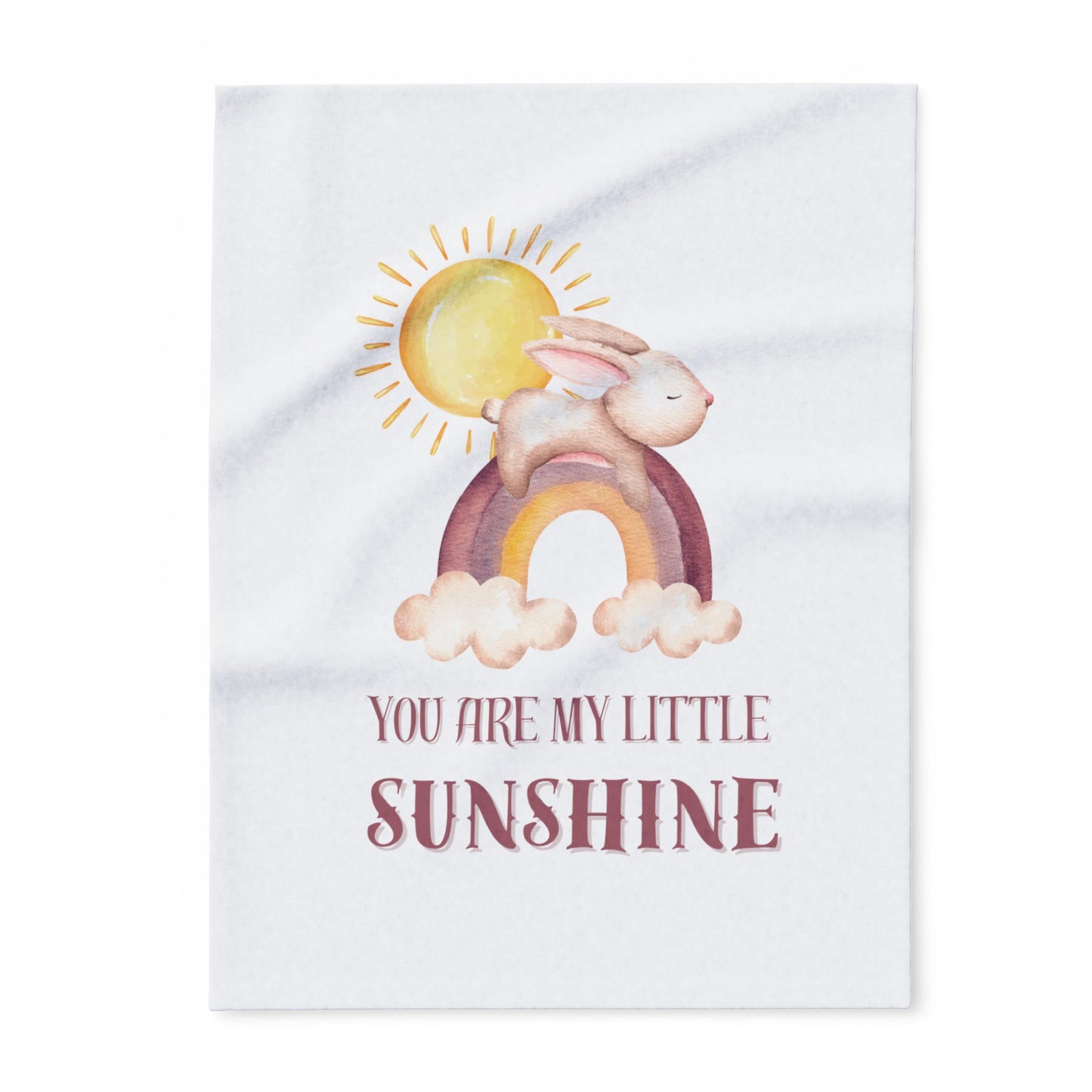 You are my little Sunshine - Arktische Fleecedecke