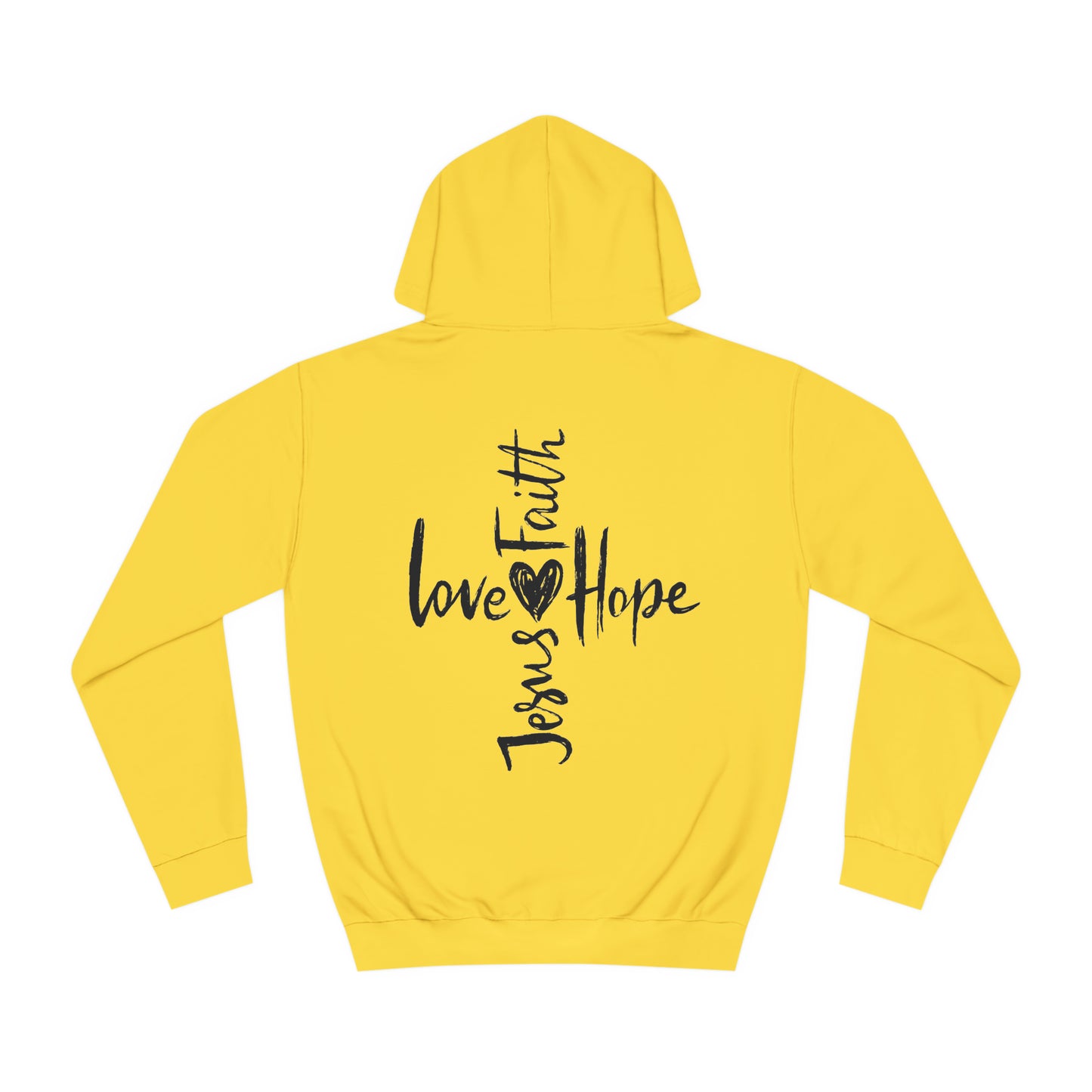 Unisex Hoodie - Glaube, Liebe, Hoffnung, Jesus