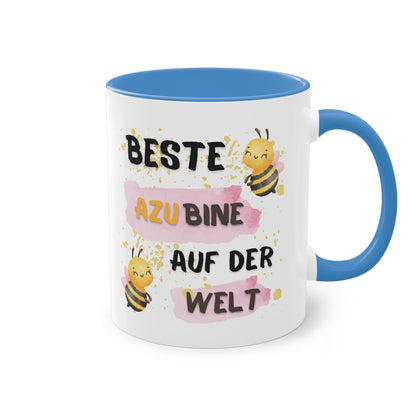 Beste Azubine auf der Welt - Zwei-Ton-Kaffeetasse