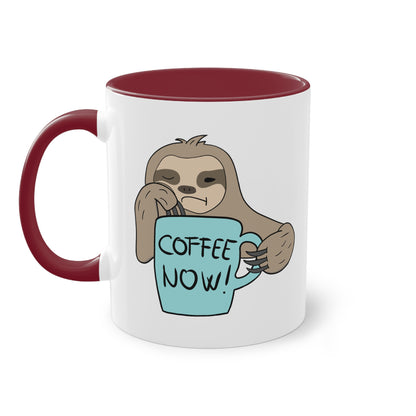 Coffee now - Zwei-Ton-Kaffeetasse