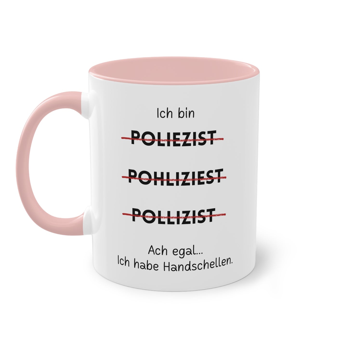 Ich bin Polizist - Zwei-Ton-Tasse
