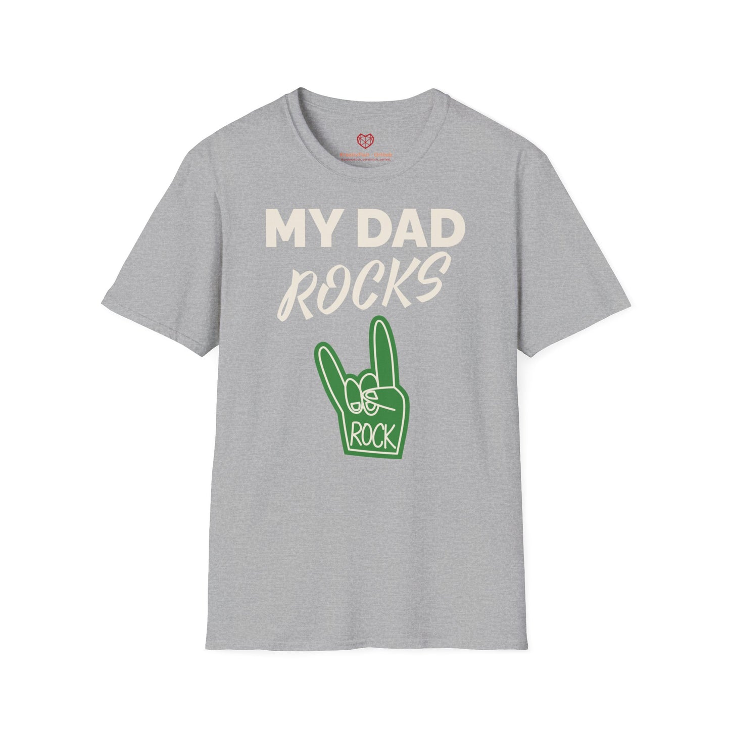 My Dad rocks - Unisex Softstyle T-Shirt