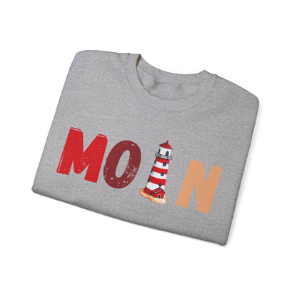 Unisex Sweatshirt -  Moin mit Leuchtturm