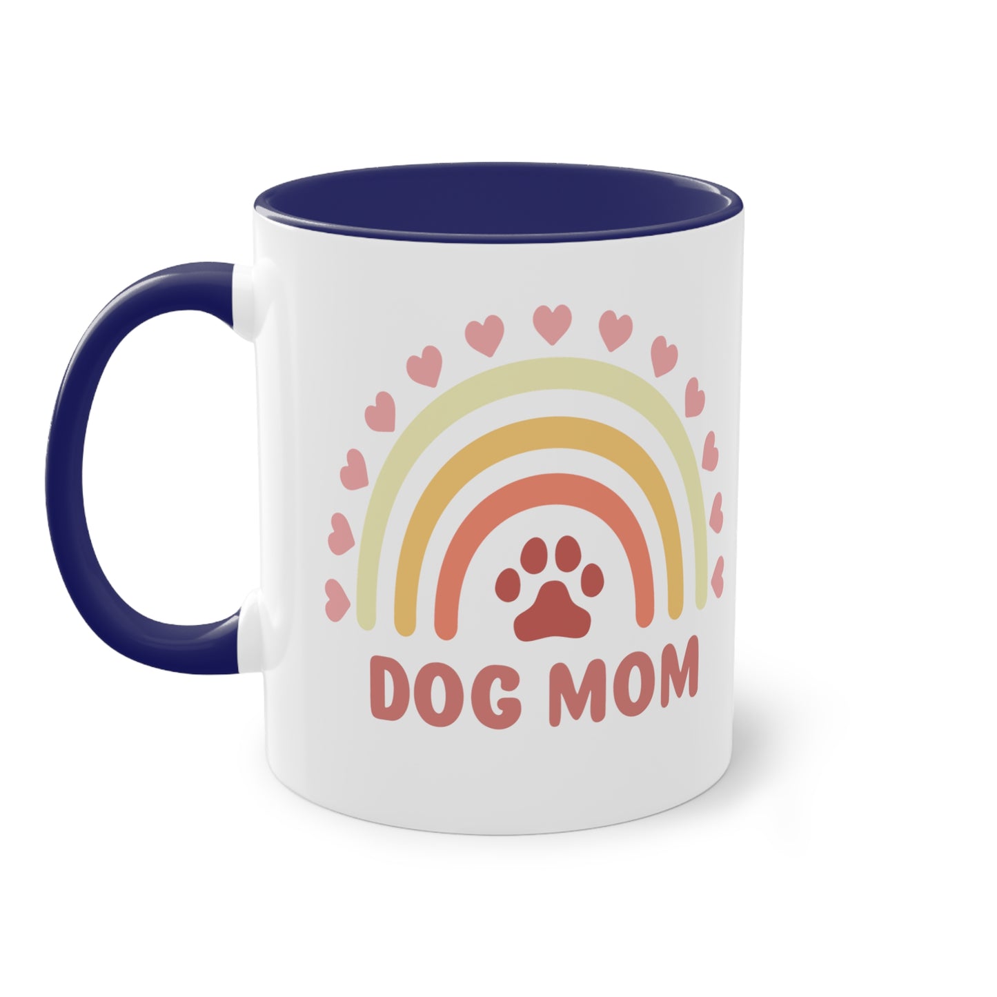 Dog Mom - Zwei-Ton-Kaffeetasse