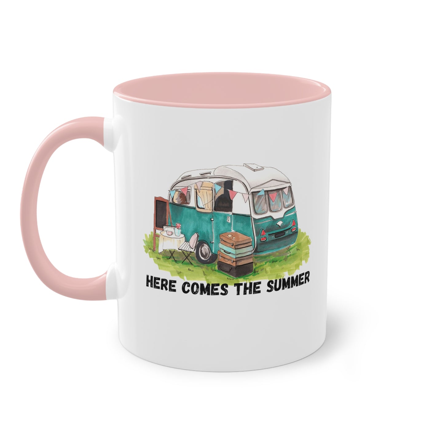 Here comes the summer - Zwei-Ton-Kaffeetasse