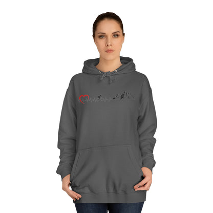 Unisex Hoodie - Mountainbikeliebe