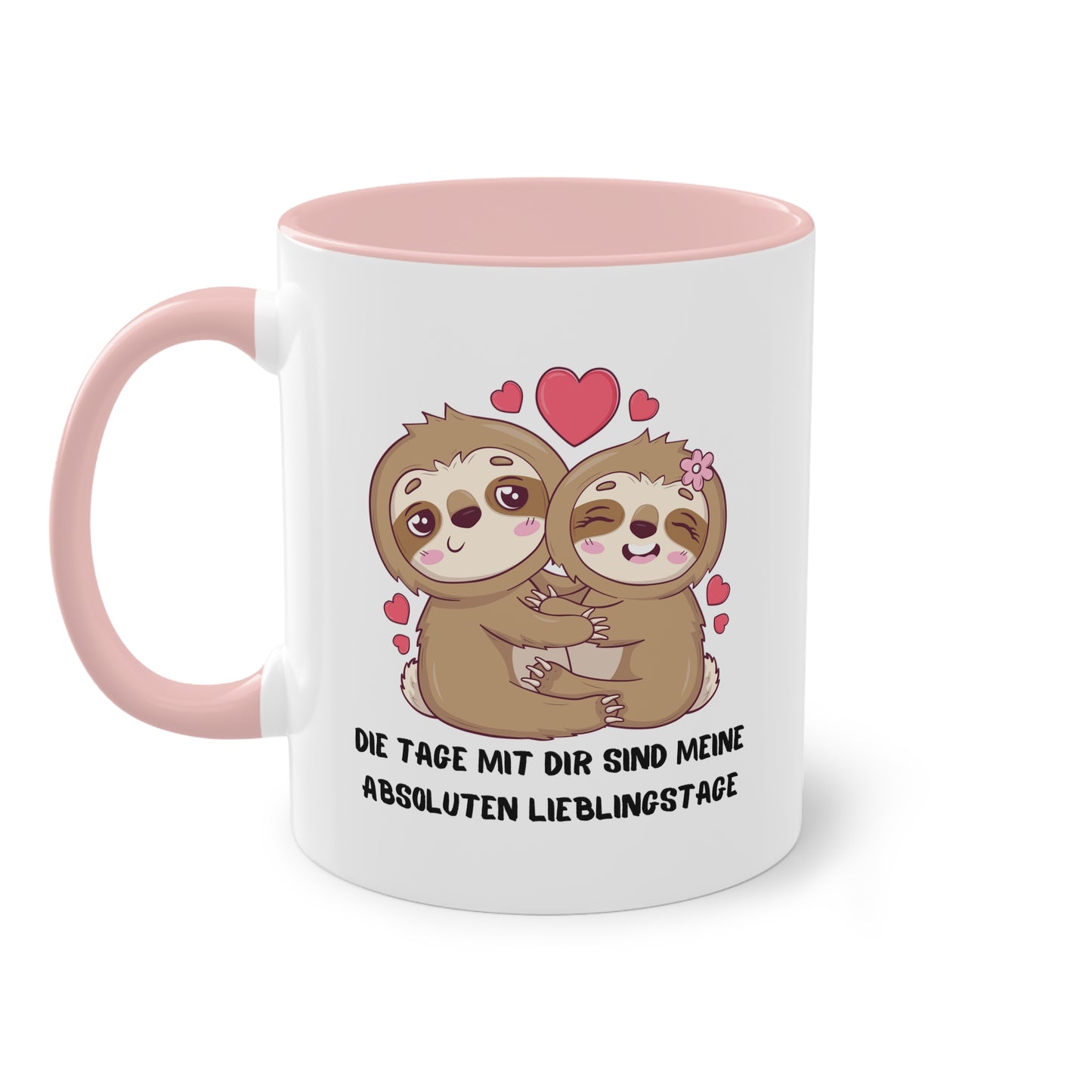 Die Tage mit Dir sind meine absoluten Lieblingstage - Zwei-Ton-Tasse