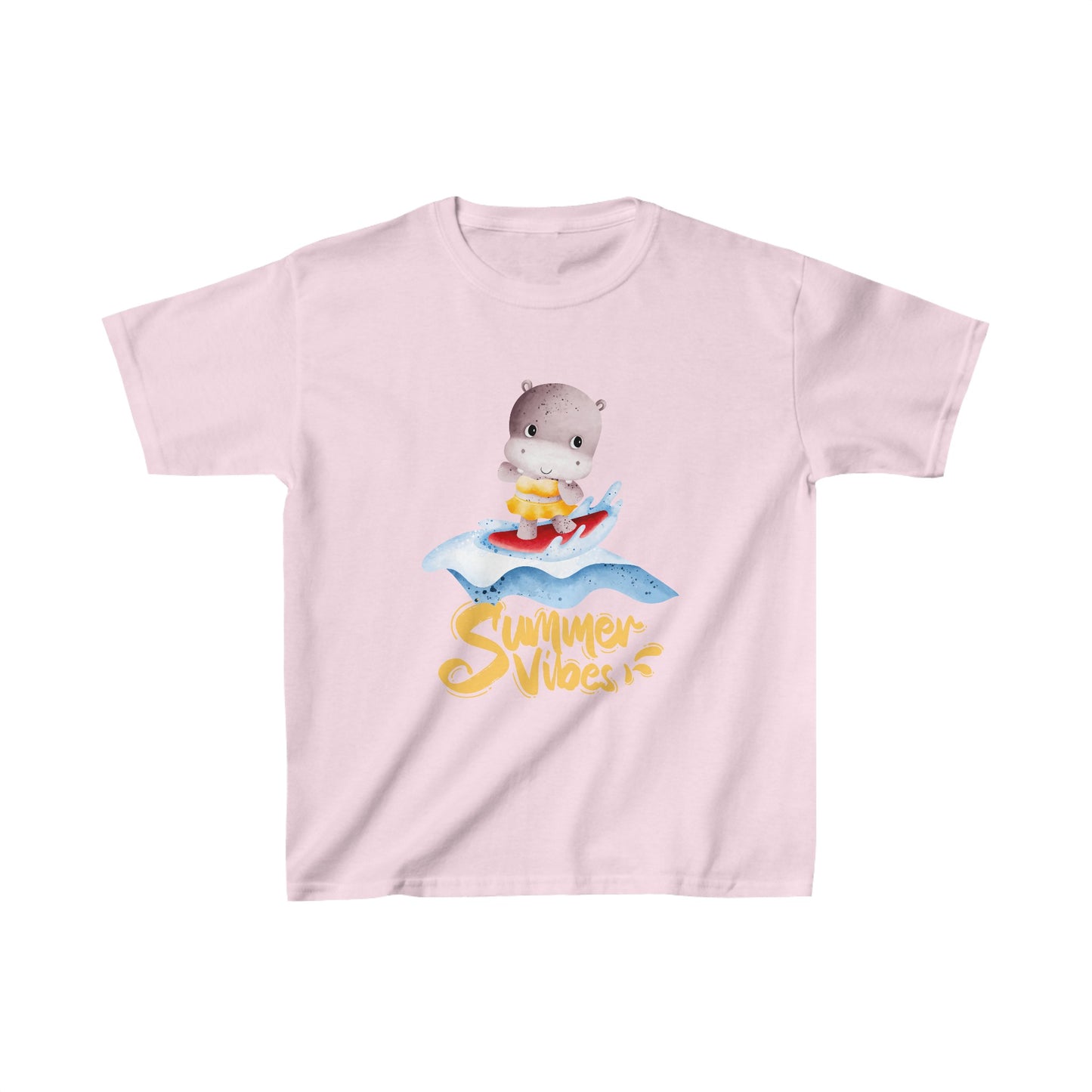 Summer Vibes - Kinder-Baumwoll-T-Shirt