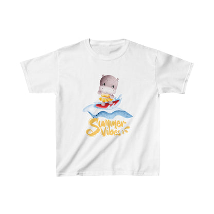 Summer Vibes - Kinder-Baumwoll-T-Shirt