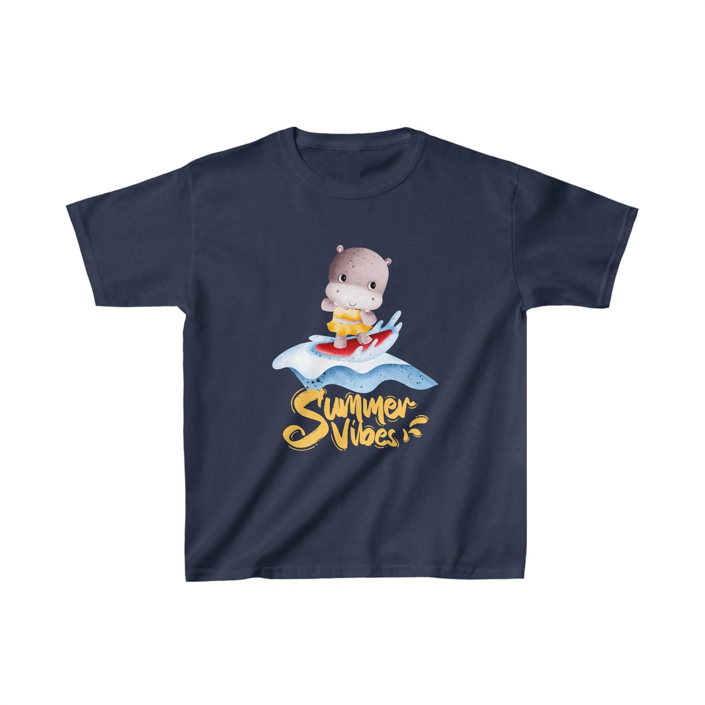 Summer Vibes - Kinder-Baumwoll-T-Shirt