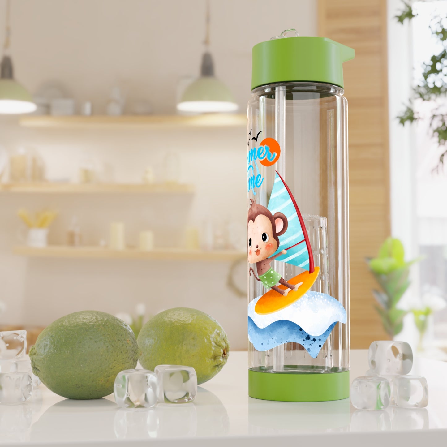 Summer Time - Infuser-Wasserflasche