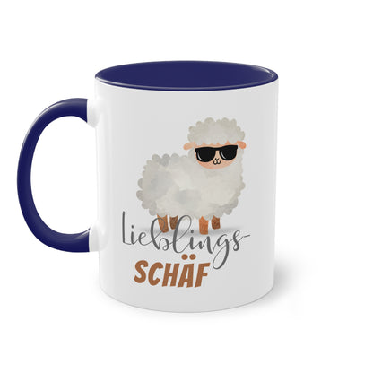 Lieblings-Schäf - Zwei-Ton-Tasse