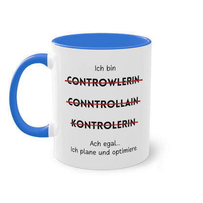 Ich bin Controllerin - Zwei-Ton-Tasse