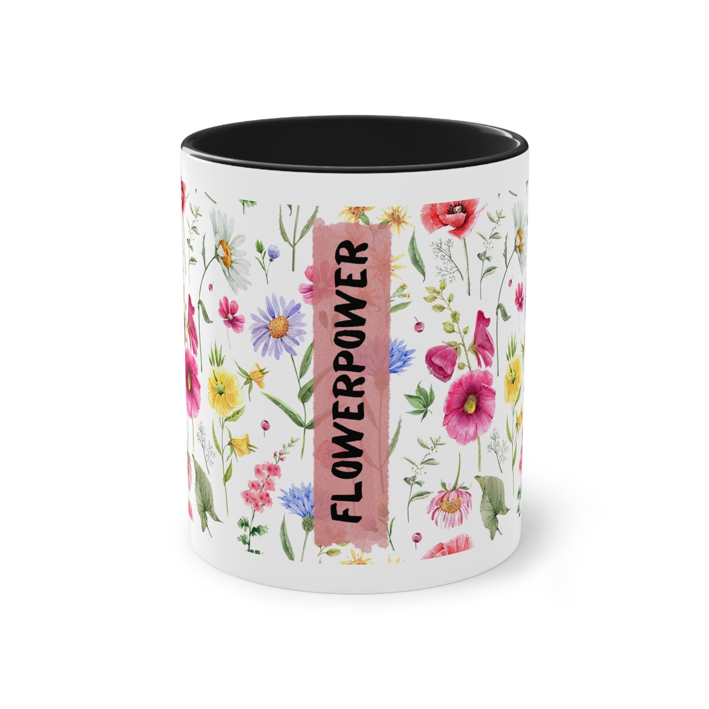 FlowerPower - Zwei-Ton-Kaffeetasse