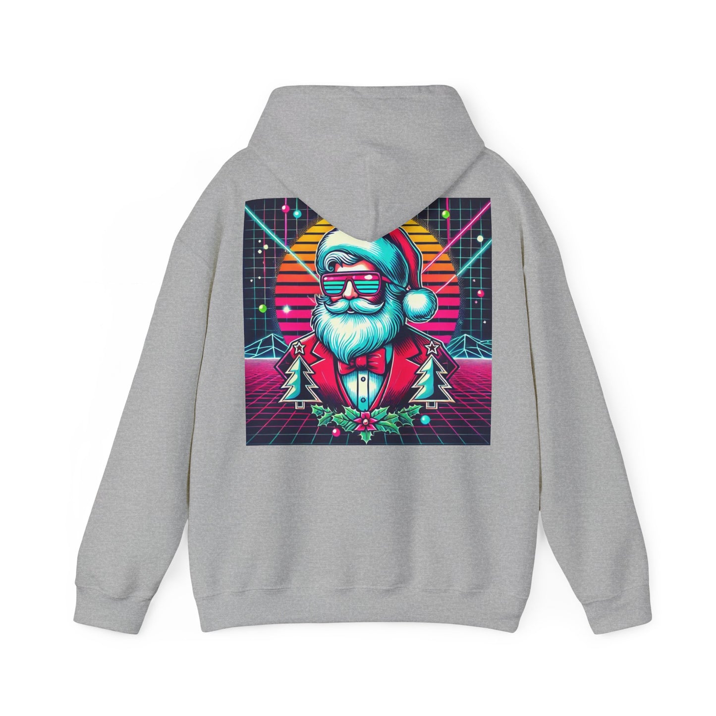 Santa Claus Techno (2) - Hoodie