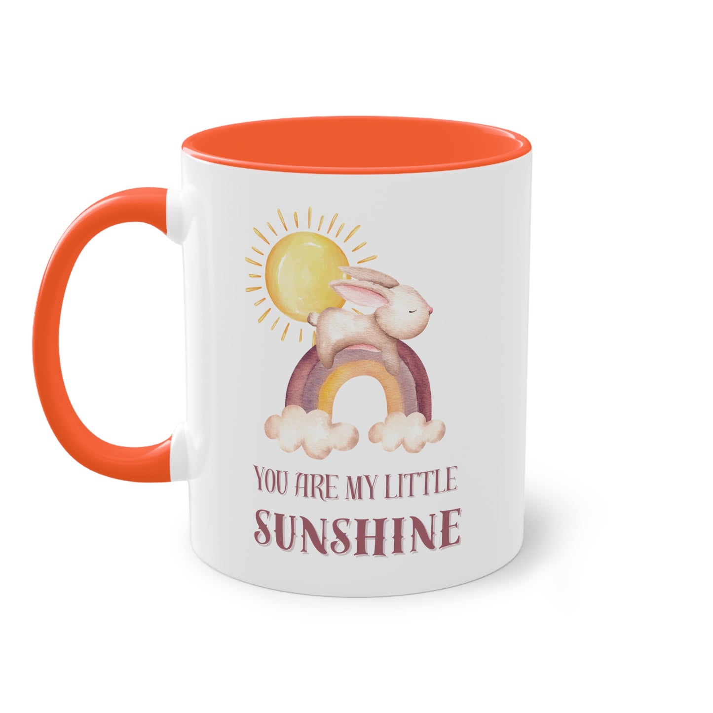 You are my little sunshine - Zwei-Ton-Kaffeetasse