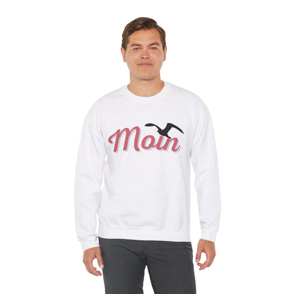 Unisex Sweatshirt - Moin mit Möwe