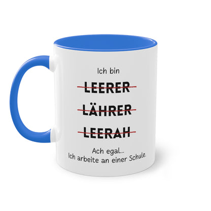 Ich bin Lehrer - Zwei-Ton-Tasse