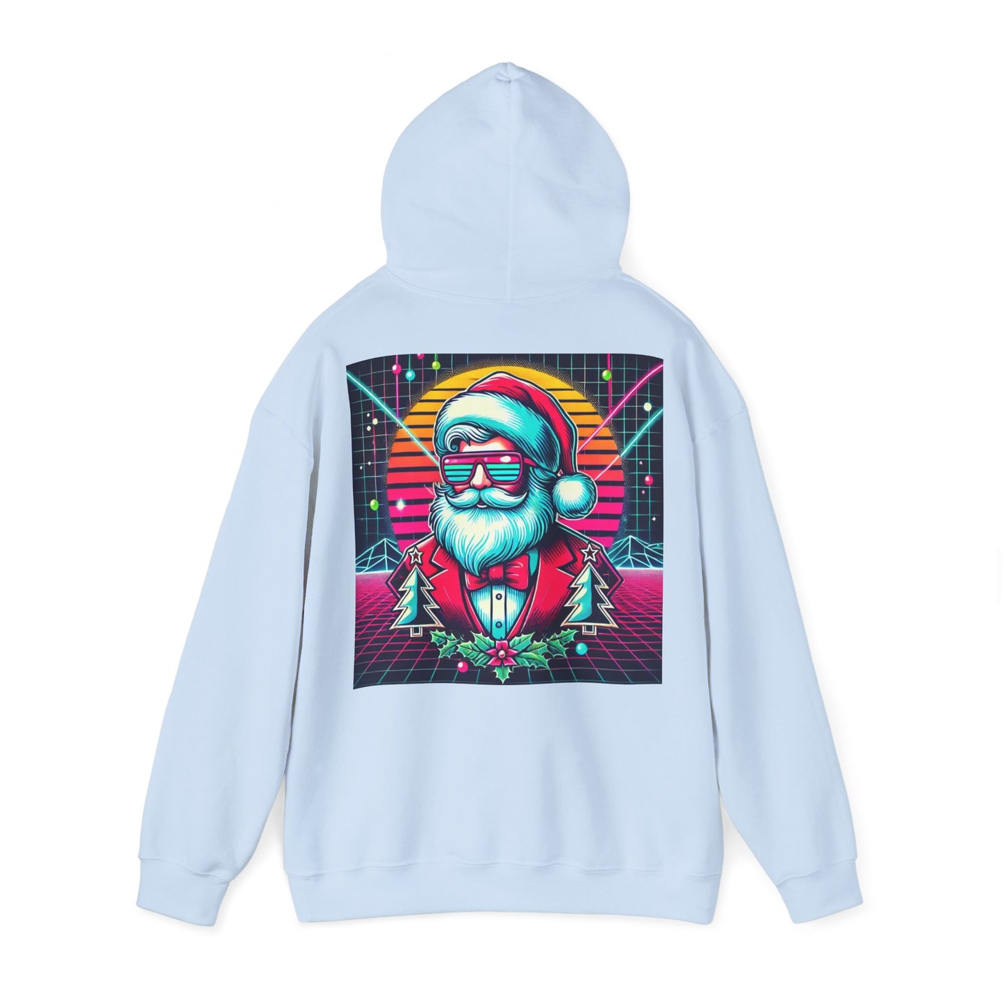 Santa Claus Techno (2) - Hoodie