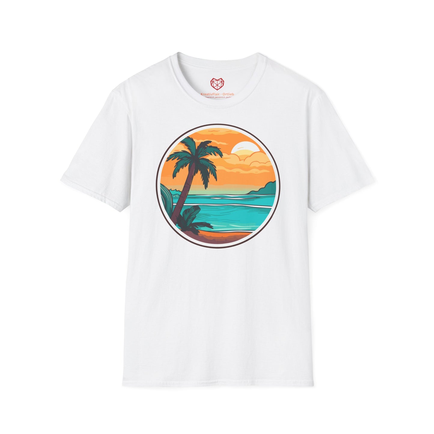 Beach day - Unisex Softstyle T-Shirt