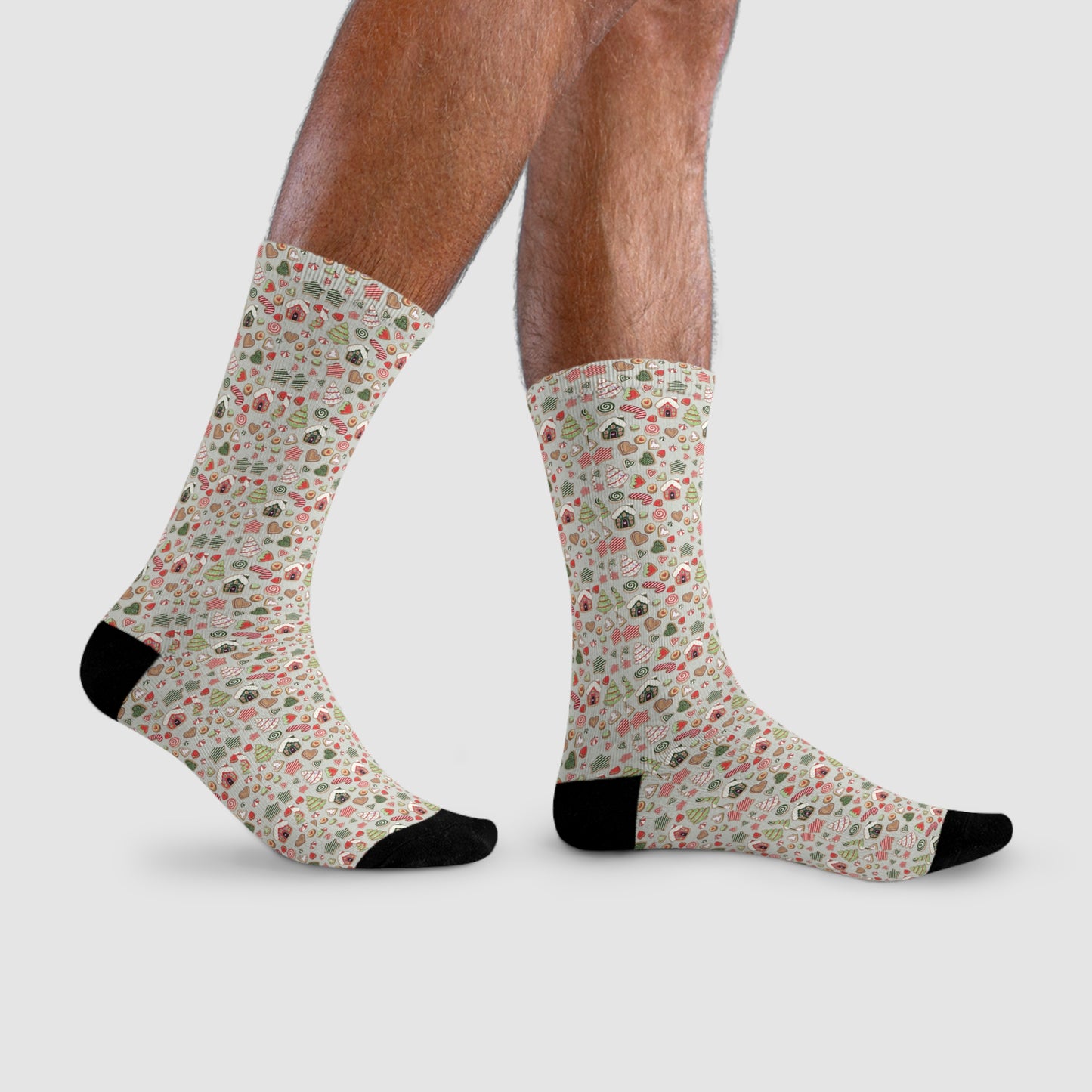 Weihnachtliche Symbole - Socken