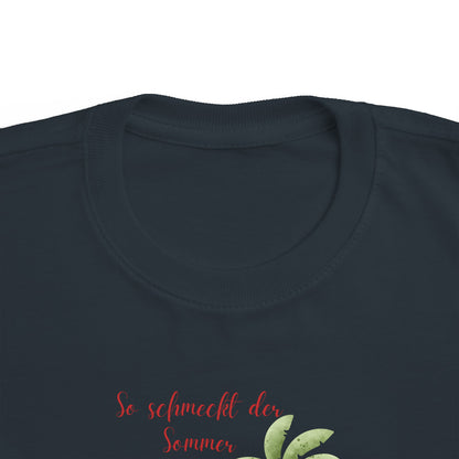 So schmeckt der Sommer - Kleinkind-T-Shirt aus Feinjersey