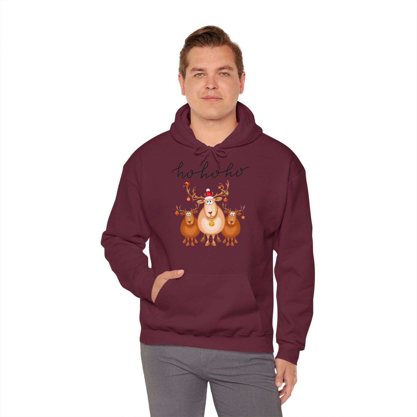 Ho ho ho Rentiere - Hoodie