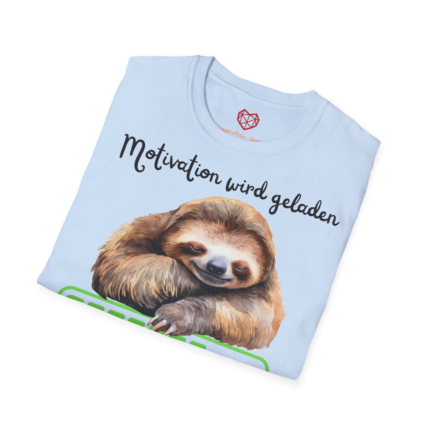 Motivation wird geladen - Unisex Softstyle T-Shirt