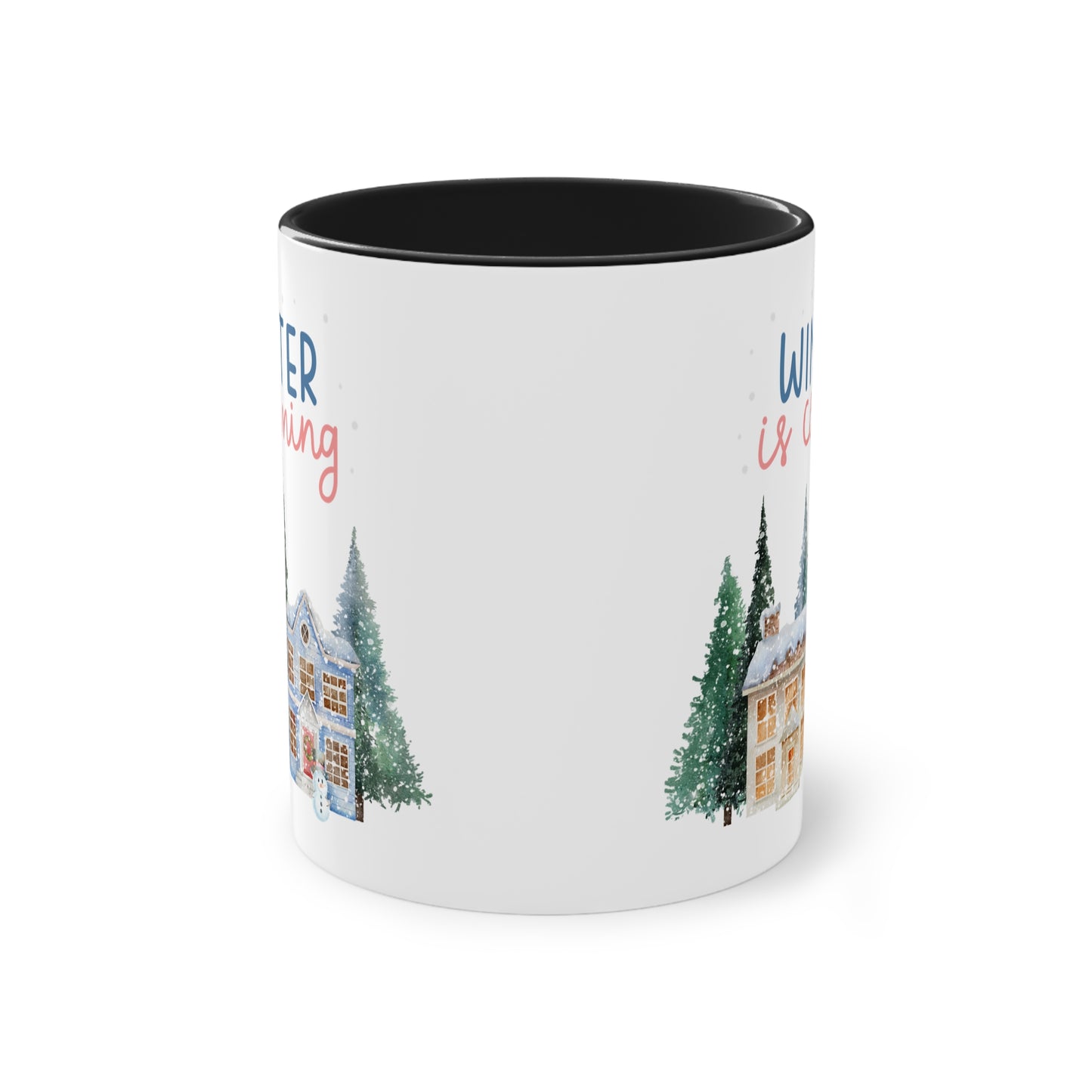 Winter is coming - Zwei-Ton-Kaffeetasse