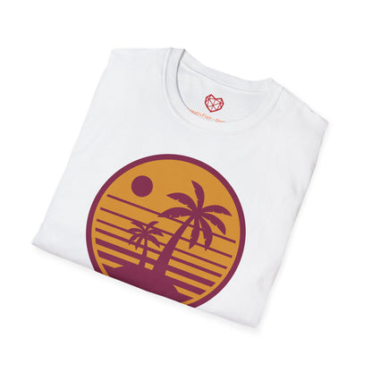 Sonne und Palmen - Unisex Softstyle T-Shirt