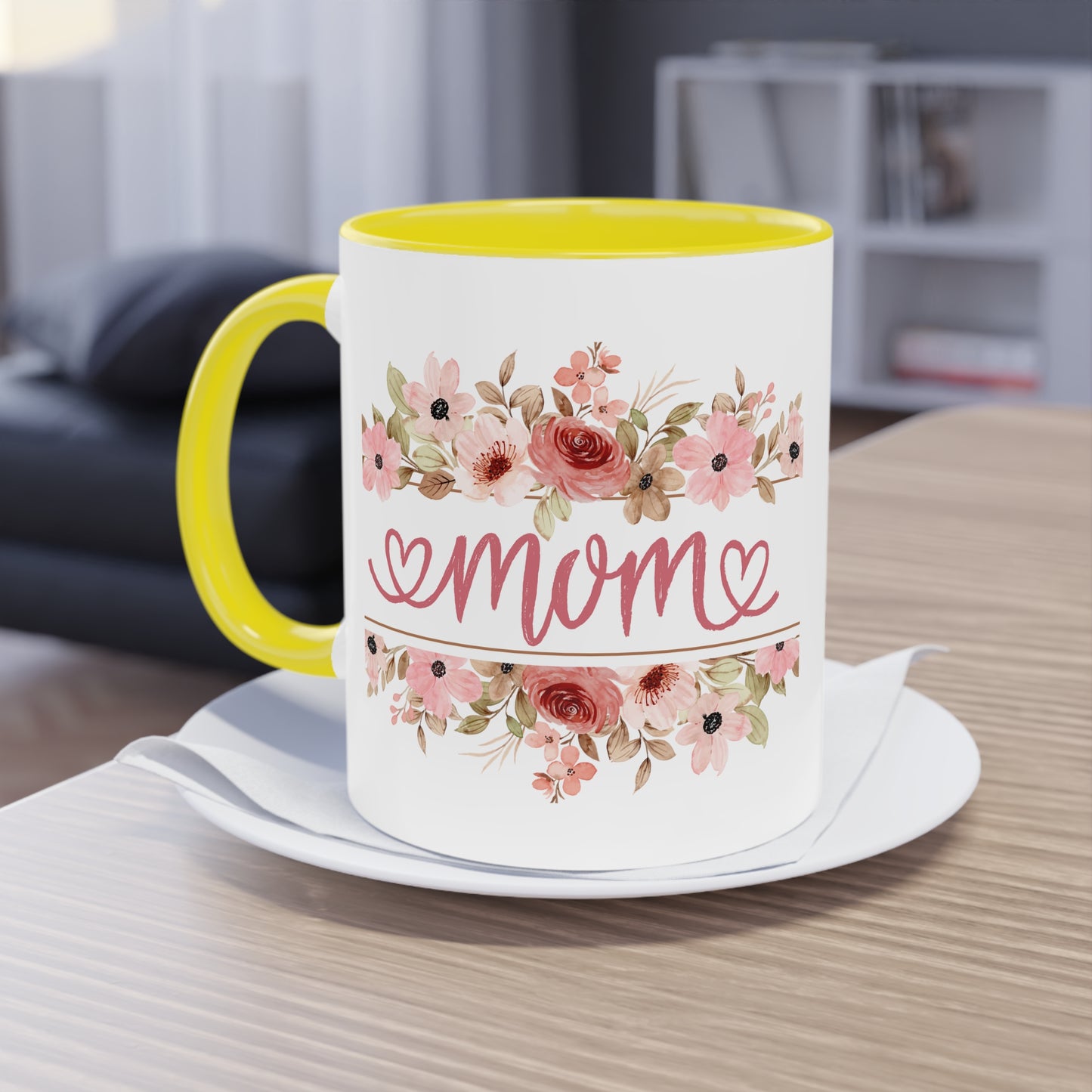 Mom - Zwei-Ton-Kaffeetasse