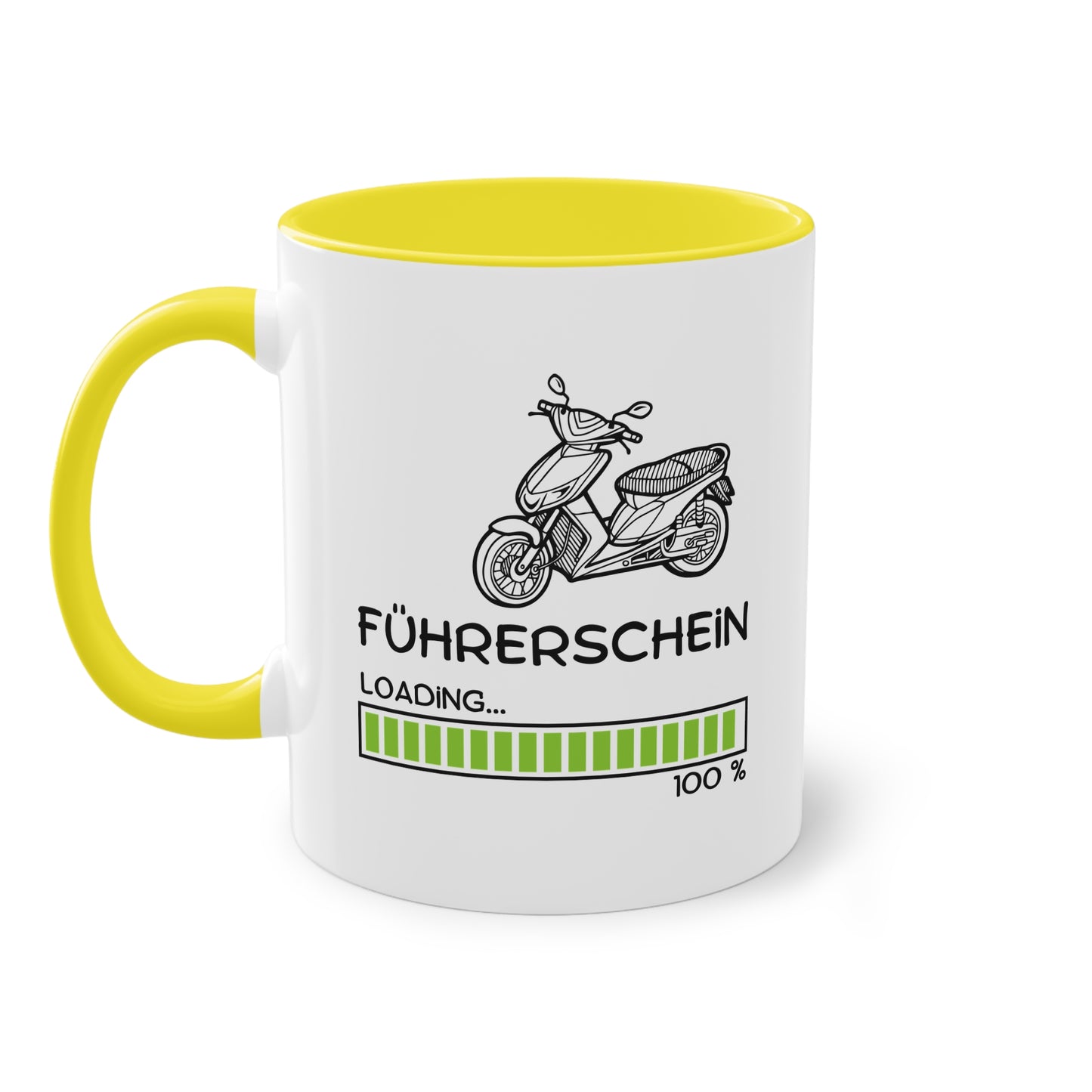 Roller/Mofa Führerschein loading - Zwei-Ton-Tasse