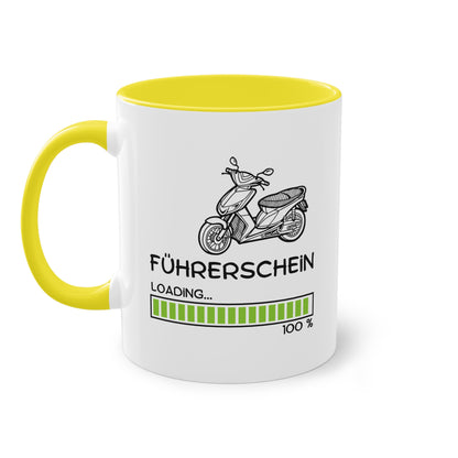 Roller/Mofa Führerschein loading - Zwei-Ton-Tasse