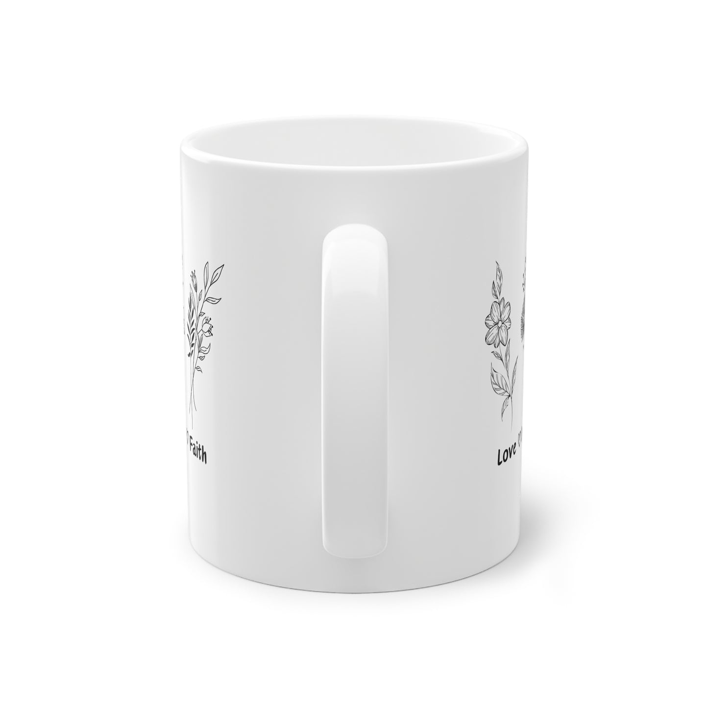 Love, Hope, Faith - Tasse