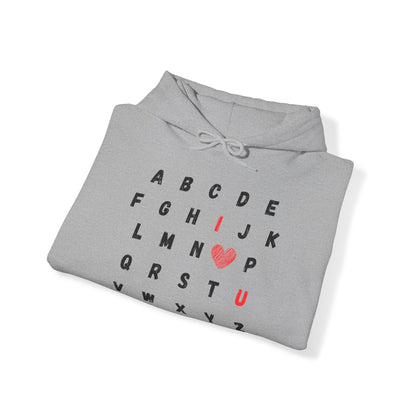 Unisex Heavy Blend™ Hooded Sweatshirt - I love you