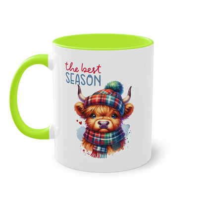 The best season Tier - Zwei-Ton-Kaffeetasse