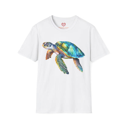 Schildkröte - Unisex Softstyle T-Shirt