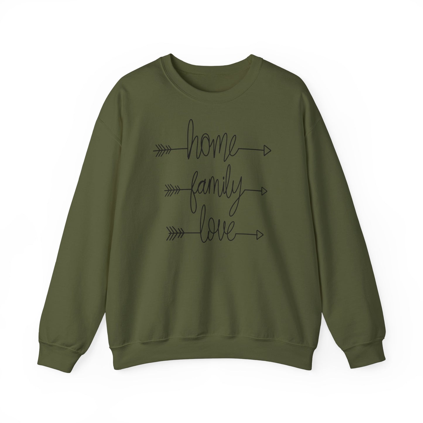 Unisex Sweatshirt - home, family, love