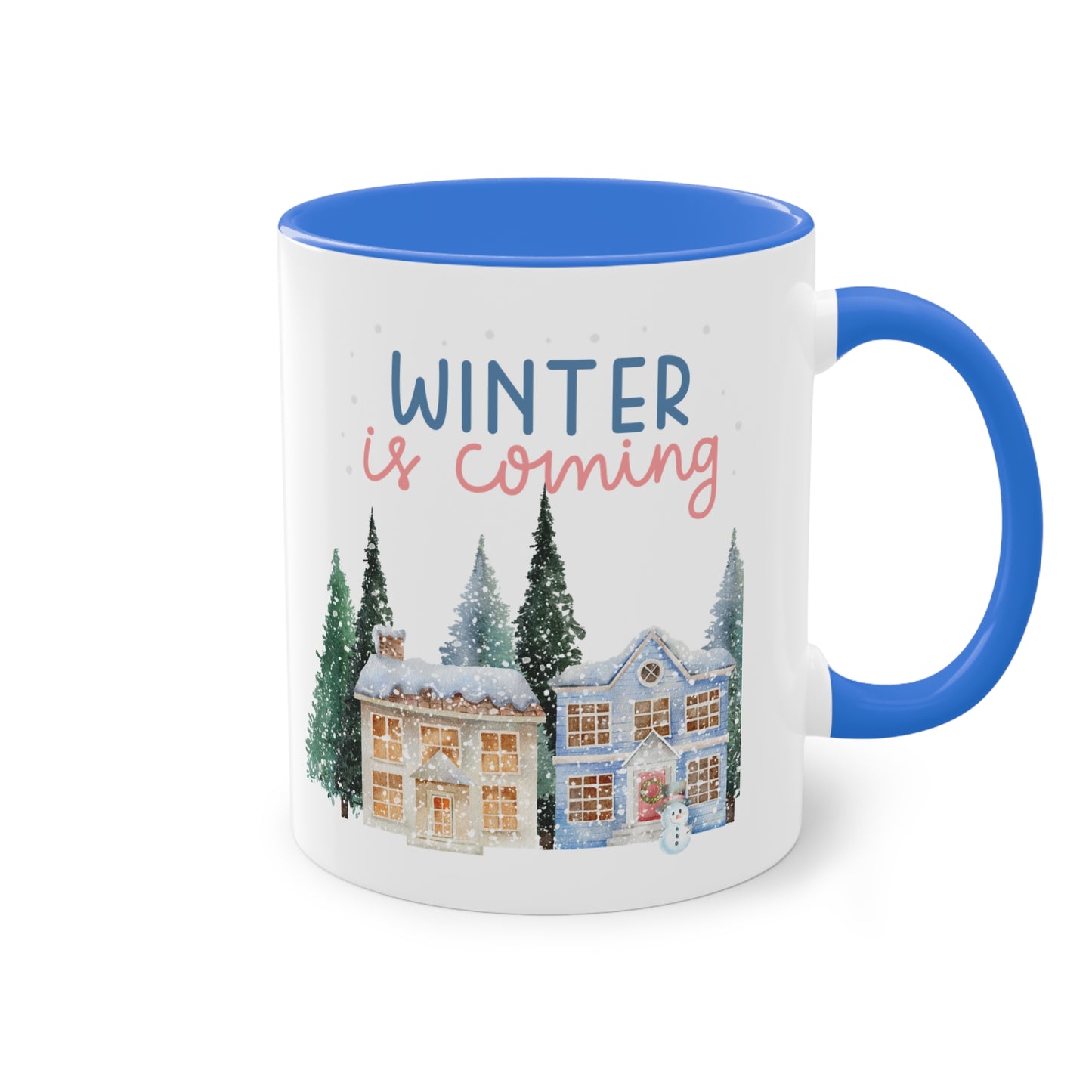 Winter is coming - Zwei-Ton-Kaffeetasse