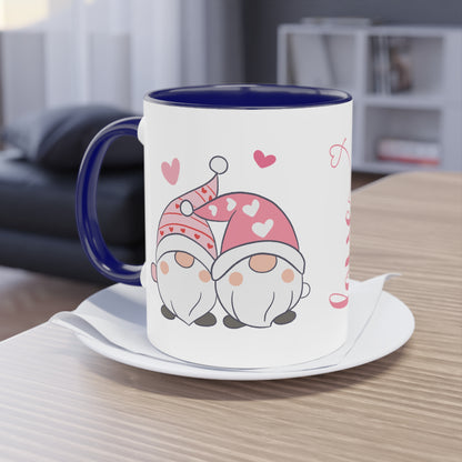 Wichtel Love - Zwei-Ton-Kaffeetasse