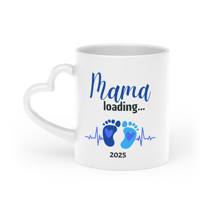 Mama loading 2025 (blau) - Herztasse
