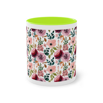 FlowerPower - Zwei-Ton-Kaffeetasse