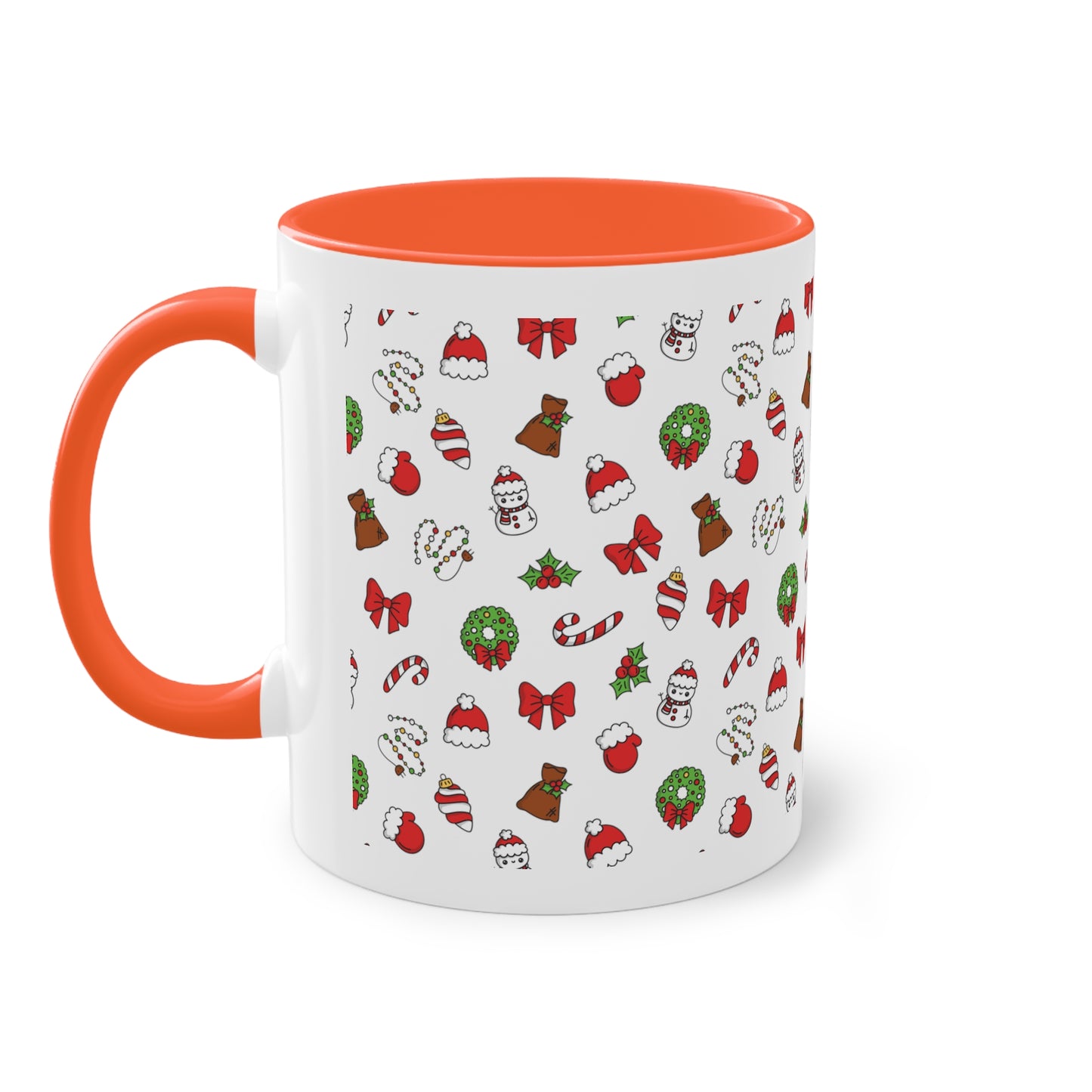 Merry Christmas (2) - Zwei-Ton-Kaffeetasse