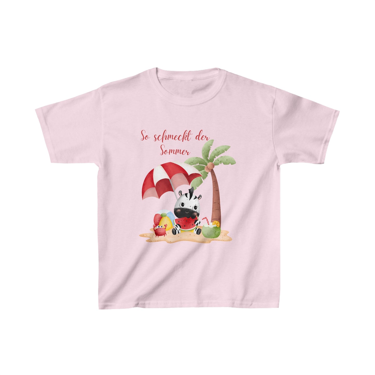 So schmeckt der Sommer - Kinder-Baumwoll-T-Shirt