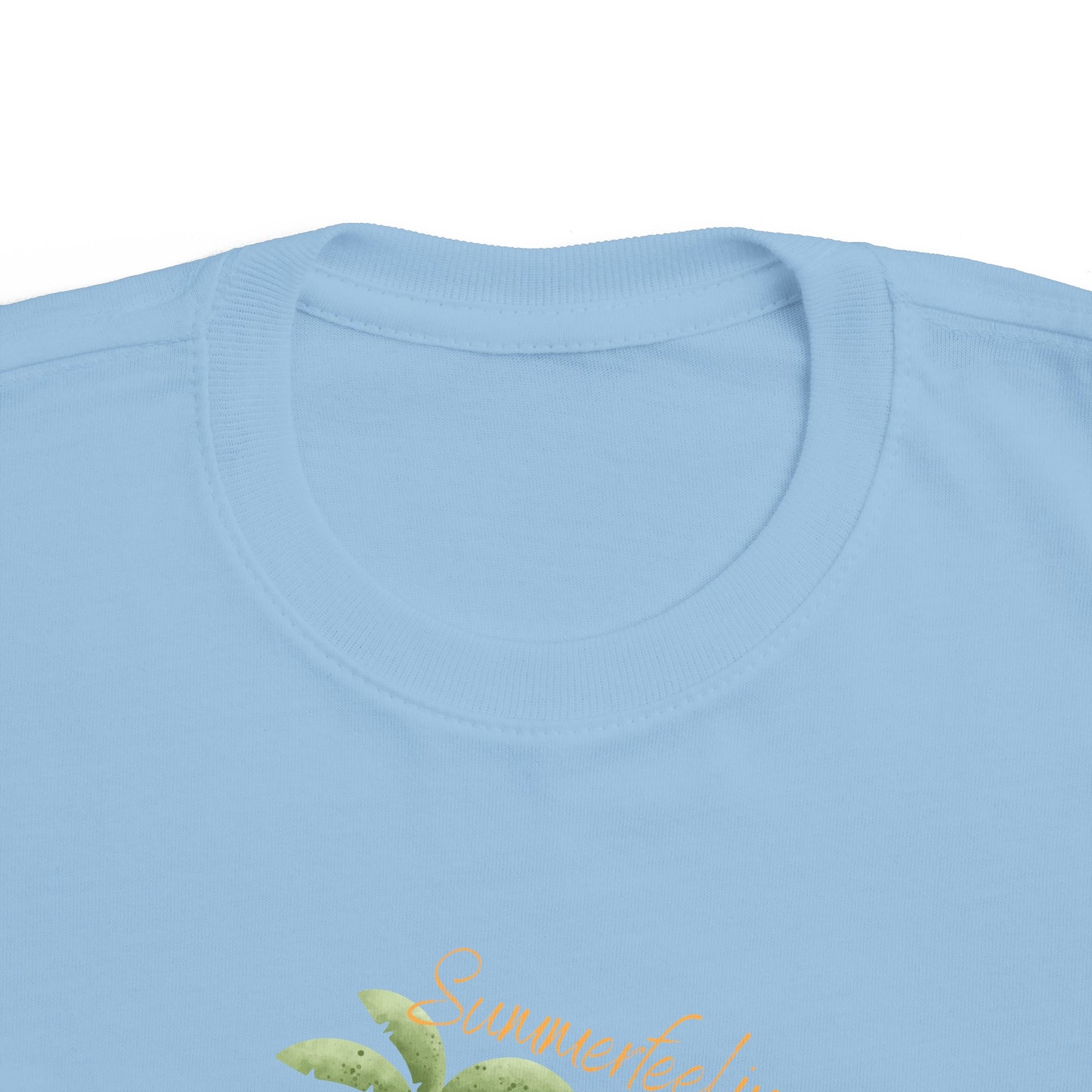 Summerfeeling (Sommergefühle) - Kleinkind-T-Shirt aus Feinjersey