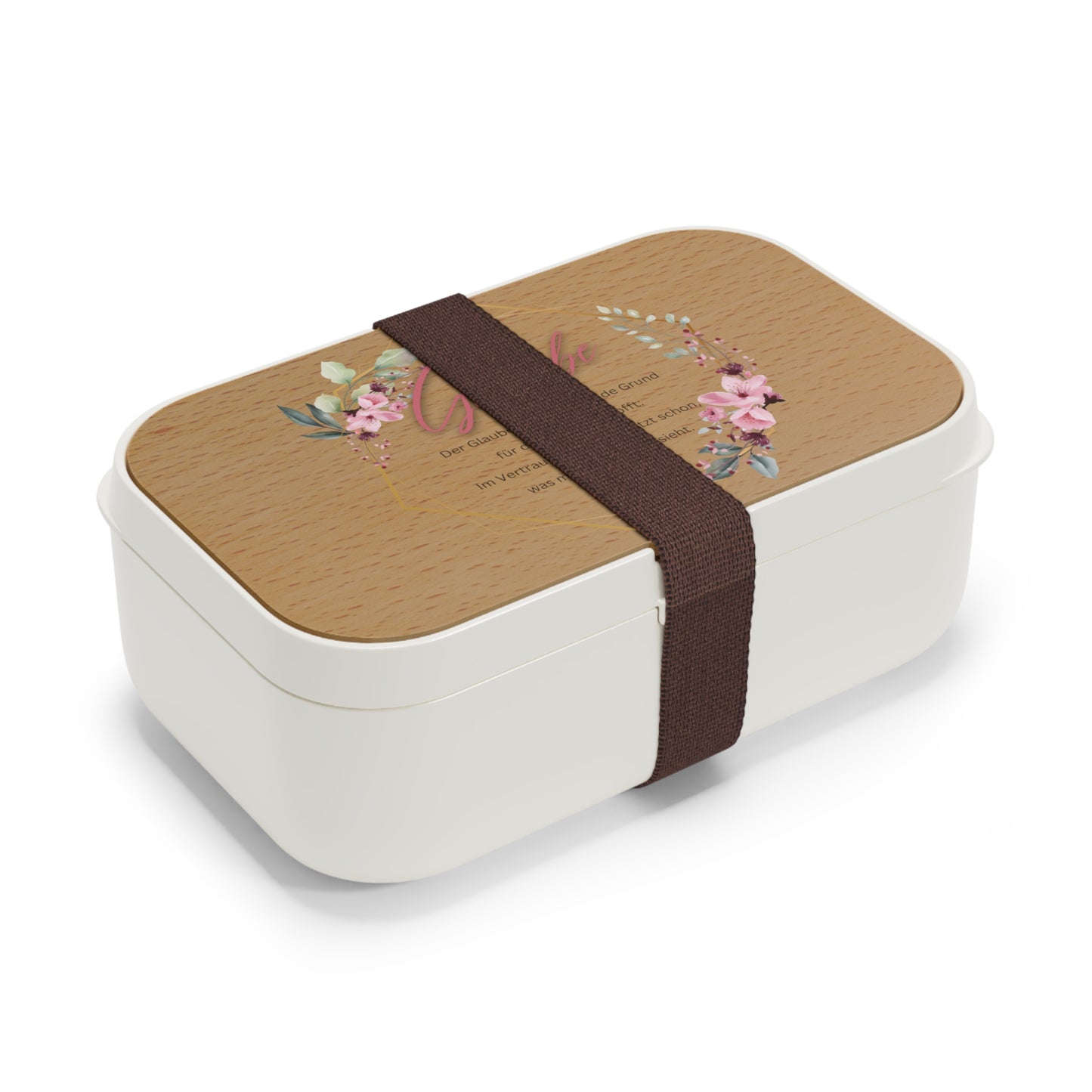 Glaube Substantiv (rosa) - Lunch Box