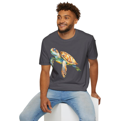 Schildkröte (2) - Unisex Softstyle T-Shirt