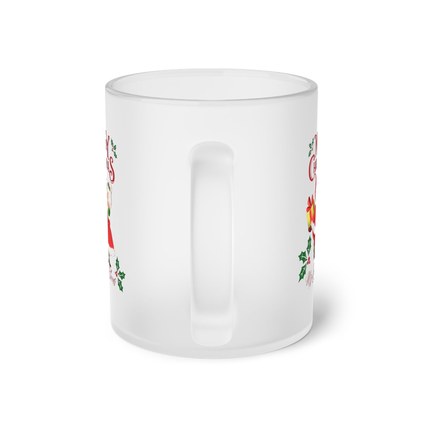 Merry Christmas, Mr. & Mrs. Claus - Milchglas Tasse